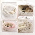 thumbnail image 4 of Cozy Cocoon Dogs Bed, Cocoon Dog Bed with Cover Cave, Comfy Cocoon Pet Beds, Plush Dogs Beding Cave for Small Medium Large for Dogs/Cats,Washable Cat Bed,Non-Slip Bottom, 4 of 8