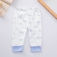 thumbnail image 5 of NOLDARES Newborn Layette Gift Set 8Piece Baby Boy Girl Clothes Bodysuits, Pants Essentials and Accessories Outfits(A090-Blue), 5 of 7