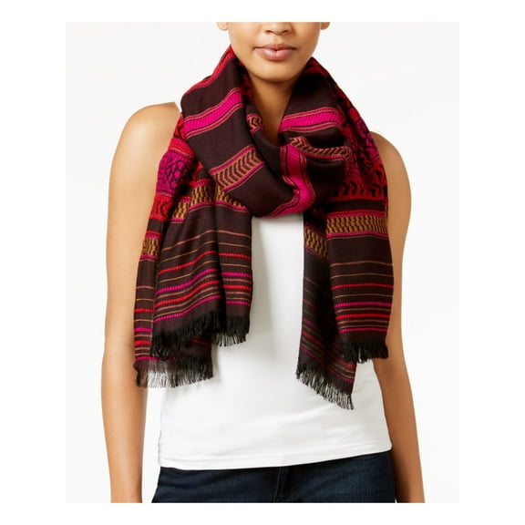INC International Concepts Wine Trendy Woven Wrap / Scarf