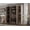 Beige, variant on Solid Wood Pantry Cabinet - 71.5" Tall x 65" W - Wood Storage Cabinet w/ 8 Shaker Wooden Doors, 2 Drawers & 12 Adjustable Shelves - Black, Kitchen Cupboard, 100% Eco-Friendly Wood - Modular Cabinets