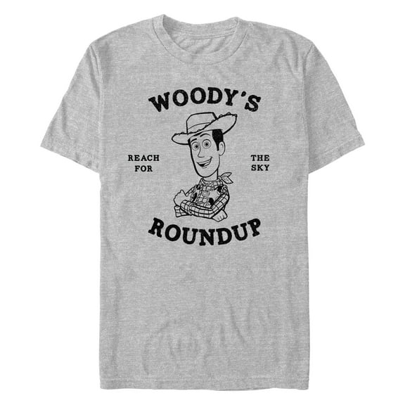 Men's Toy Story Woody's Roundup Reach for the Sky Graphic T-Shirt