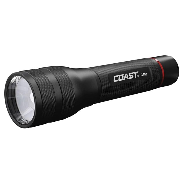 Linterna Coast G450 1630 Lumens Twist Focus negra