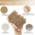 thumbnail image 3 of 16PCS Esponjas de Limpieza de Cocina, Esponja de Doble Cara Naturales, Esponja Hechas De Celulosa Antirayaduras y Sisal De Coco, Ecológicas, De Sec Rápido y Sin Olor, 3 of 3