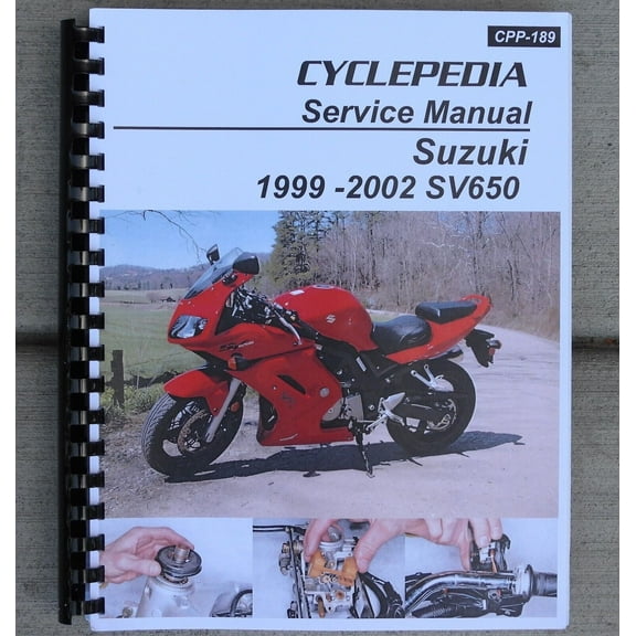 1999-2002 Suzuki SV650 SV650S SV 650 650S SERVICE & REPAIR MANUAL