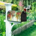 thumbnail image 2 of Watercolor Vine Plants Mailbox Cover Spring Floral Summer Flower Mailbox Covers Magnetic Boho Abstract Mailbox Cover Standard Size 18x21 Inch Blossom Mail Box Cover Outdoor Garden Decor, 2 of 6