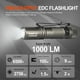thumbnail image 2 of Linterna ACEBEAM Pokelit AA recargable 1000lm gris, 2 of 6