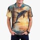 thumbnail image 1 of Balery Sailing Dancing Dolphin Camisa Polo de Hombre con Estampado, de Manga Corta y Tejido Medio, Camisa Tipo Golf Polo-Medium, 1 of 6
