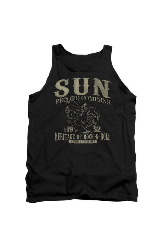 Sun Records - Rockabilly Bird - Tank Top - X-Large