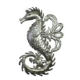 thumbnail image 1 of Seahorse Metal Wall Art Croix des Bouquets, 1 of 2