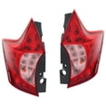 thumbnail image 4 of CAPA For 14-19 Versa Note Hatchback Taillight Taillamp Tail Lamp w/Bulb Set Pair, 4 of 5