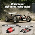 thumbnail image 4 of S911 High Speed RC Drift Car, 2.4G Full Proportional 4WD Drift Racing Car with 390 Brushed Motor, All Terrain Racing Buggy for Teens & Adults - RTR, 4 of 5