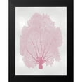 thumbnail image 2 of Miller, Melonie 15x18 Black Modern Framed Museum Art Print Titled - Sea Fan Pink Blush II, 2 of 5