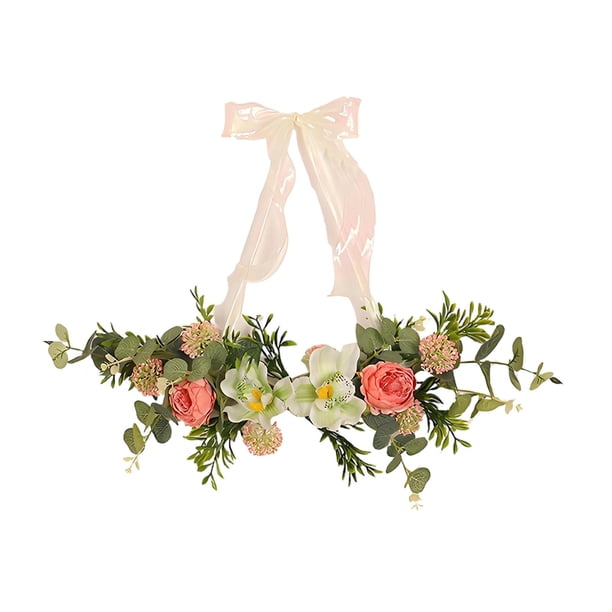 Guirnalda floral artificial colgante para decoración de exteriores, adorno para valla de jardín. JJ608