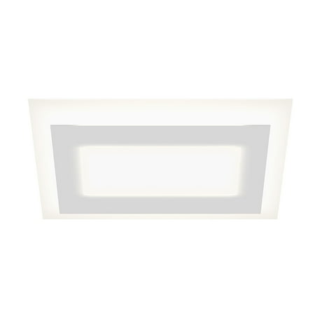 

Sonneman 2731 Offset 24 Wide Led Flush Mount Rectangle Ceiling Fixture - White