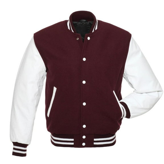 Man’s Varsities Baseball Jackets Letterman Jackets Wool Body Leather Sleeves Baseball Bombers Jackets Windbreaker