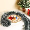 thumbnail image 6 of LQQBOX 50 Ft Christmas Tinsel Garland,Blackish Green Frost Tip Metallic Garland for Christmas Tree Xmas Party Decorations, 6 of 7