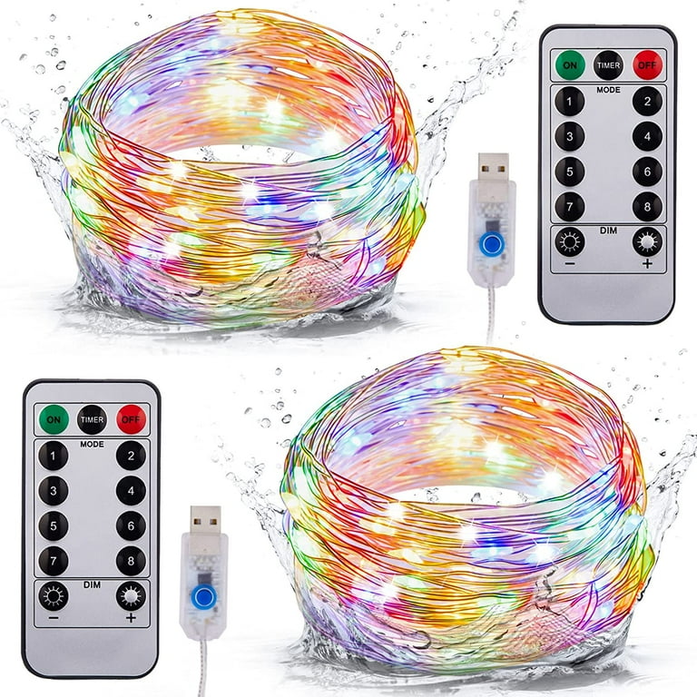 Color changing fairy sale lights with remote