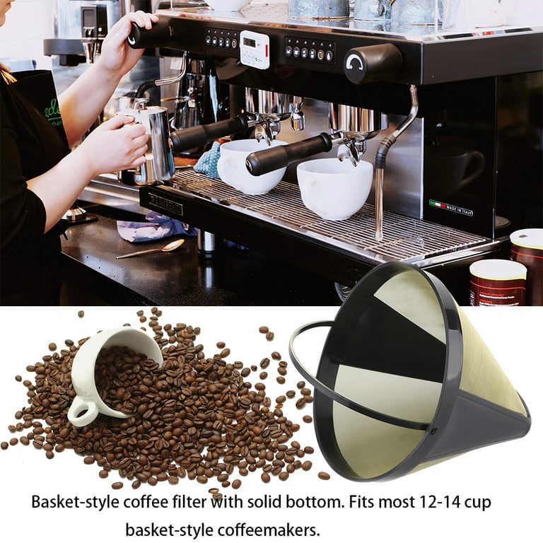 2 Pack Reusable Cone Coffee Filter & 4 Pack Reusable Coffee Pods for Ninja  Dual Brew Coffee Maker, Coffee Filter - AliExpress