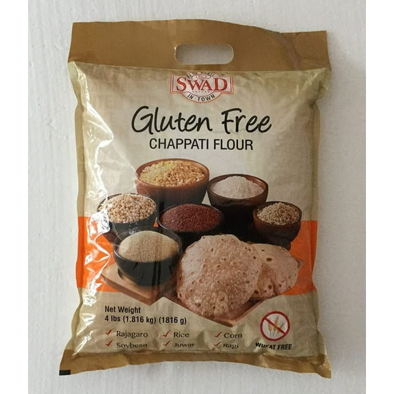 Swad Gluten Free, Wheat Free Multi-Grain Chappati Flour - 4 Lbs