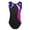 Navy Blue&Hot Pink, variant on Jowowha Kids Girls Shiny Metallic Ballet Dance Unitards Sleeveless Color Block Gymnastics Leotard Cyan 8