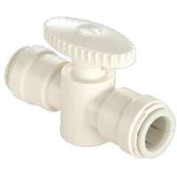 Watts P-650 Quick Connect Straight Stop Valve, 1/2 in, CTS, 250 psi, Plastic Body