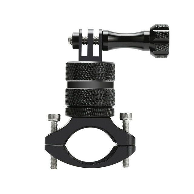 Soporte de cámara para bicicleta con rotación de 360°, manillar, soporte de fijación para cámara deportiva