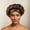 E, variant on African Headwrap Gold Braided Turbans for Women