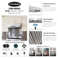 thumbnail image 3 of 36 in. Haven Collection Ducted Under Cabinet Range Hood in Stainless Steel, 3 of 19
