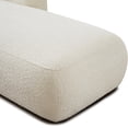 thumbnail image 5 of Arouseden 64 Inch Left Arm Chaise Lounge Chair Indoor,Small Chaise Lounge for Small Space,White Fainting Couch,End of Bed Couch,Cloud Lounge Chair Living Room,Bedroom, 5 of 6