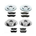 thumbnail image 3 of PowerStop Front and Rear Z23 Evolution Sport Carbon-Fiber Ceramic Brake Pad and Drilled & Slotted Rotor Kit Fits: FORD LINCOLN Select Models K5461, 3 of 10