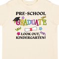 thumbnail image 4 of Inktastic Pre-school Graduate Look Out, Kindergarten Boys or Girls Toddler T-Shirt, 4 of 5