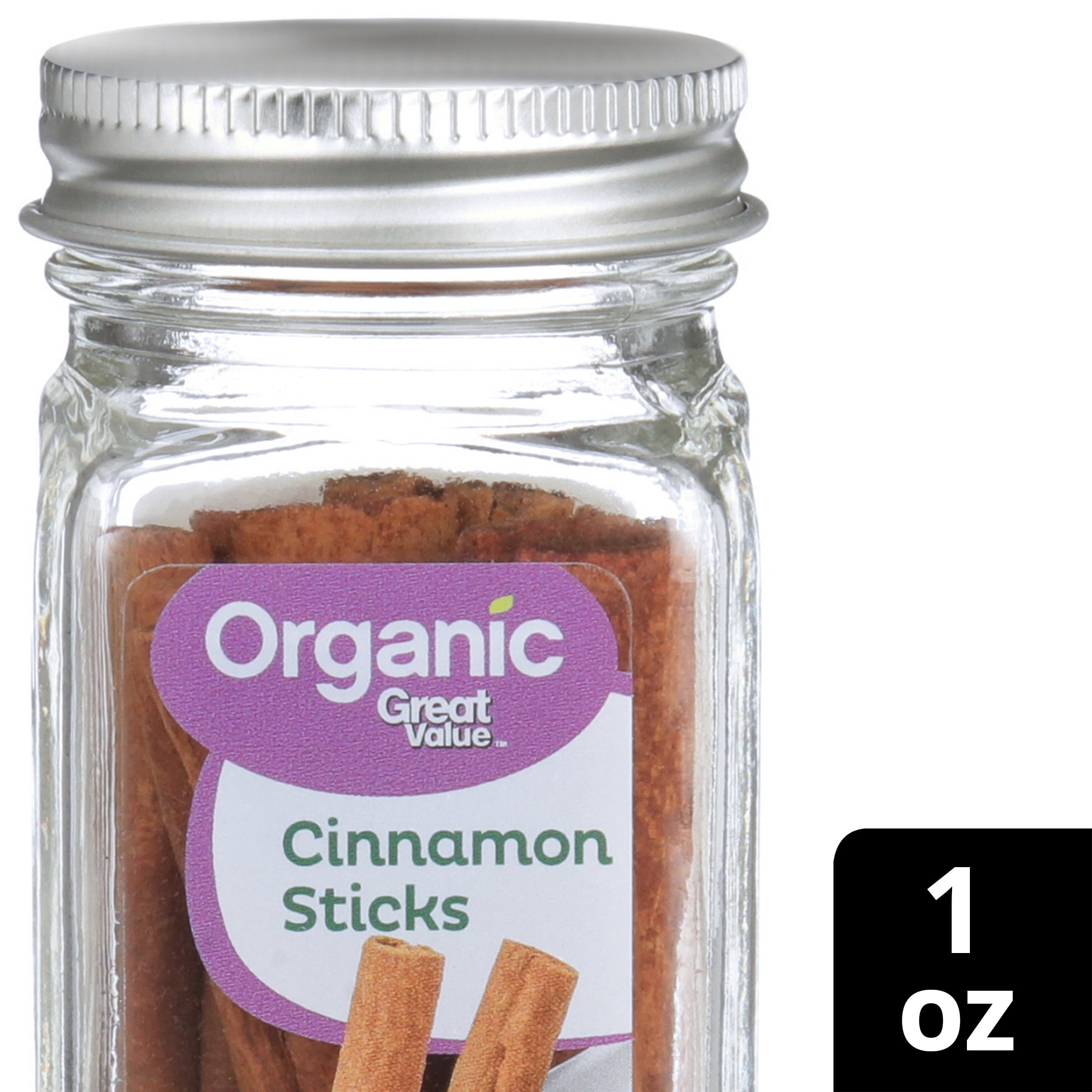 Great Value Organic Cinnamon Sticks, 1 oz