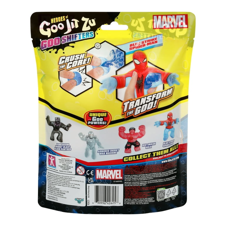 Heroes of Goo Jit Zu Goo Shifters - Marvel Blue Strike Spider-Man