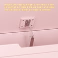 thumbnail image 4 of PAPROOS Toy Box for Boys Girls, Wooden Kids Toy Chest with Storage Bench and Safety Hinged Lid, Modern Toy Storage Organizer for Living Room, Bedroom, Toddler Room, Pink, 4 of 11