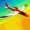 red, variant on woonken Foam Hand Throw Airplane Glider USB Rechargeable Foam Plane Flashing DIY Flying Aircraft Outdoor Teenager
