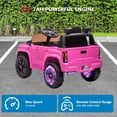 thumbnail image 7 of Sakiyr Licensed Toyota Tacoma 12V Kids Ride-On Car with Parent Remote Control | Spring Suspension | Safety Belt | Soft Start | LED Headlights | for 37-72Months, 7 of 7