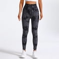 thumbnail image 4 of Celsior Compression Leggings with Pockets Push Up Yoga Pants No Curling Lift Pants Sculpting Yoga Fitness Pants Smile Contour Activewear Tights Lightweight Slim Fit Pants Breathable Grey S, 4 of 5