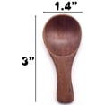 thumbnail image 3 of Cuchara de Madera Pequeña, 30 Piezas de Helado Cucharas de Sal Miel Café Té AzúCar Sal Mermelada Cucharas, 3 of 5