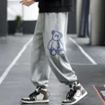 thumbnail image 5 of Pantalones deportivos rectos de pierna ancha con gráficos para hombre, pantalones deportivos de verano para hombre, pantalones finos, ropa popular coreana, pantalones Joker retro Xxxl, 5 of 5