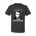 thumbnail image 2 of Wild Bobby, Rest In Peace Ray Liotta Movie Quote Always Wanted to be a Gangster Famous People Men's Graphic T-Shirt, Charcoal, X-Large, 2 of 5