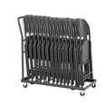 thumbnail image 6 of Heavy-Duty Folding Chair Cart with 1000LB Capacity, 39.5"x18.4"x41.5", Foldable Steel Hand Truck for Warehouse/Home Use, 6 of 7