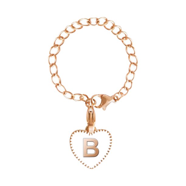 Accesorios con dijes de letras para taza, dije con asa con nombre e identificación de letras para taza, dijes de identificación iniciales con forma de corazón, regalo considerado, regalo de Navidad