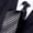 Black Gray, variant on 2.75" Men's High-quality Necktie Purple Stripe Pattern Formal Business Banquet 7CM Wide Tie