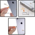 thumbnail image 3 of Pin de expulsión de tarjeta SIM de 8 pines: extractor de bandeja de tarjeta SIM compatible con (iPhone 14, 13, X, Pro y todas las series de iPhone), Samsung y todos los dispositivos inteligentes, 3 of 4