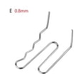 thumbnail image 2 of 100Pcs 0.6/0.8Mm Hot Stapler Staples For Car Bumper Plastic Welder Repair Kit, 2 of 2