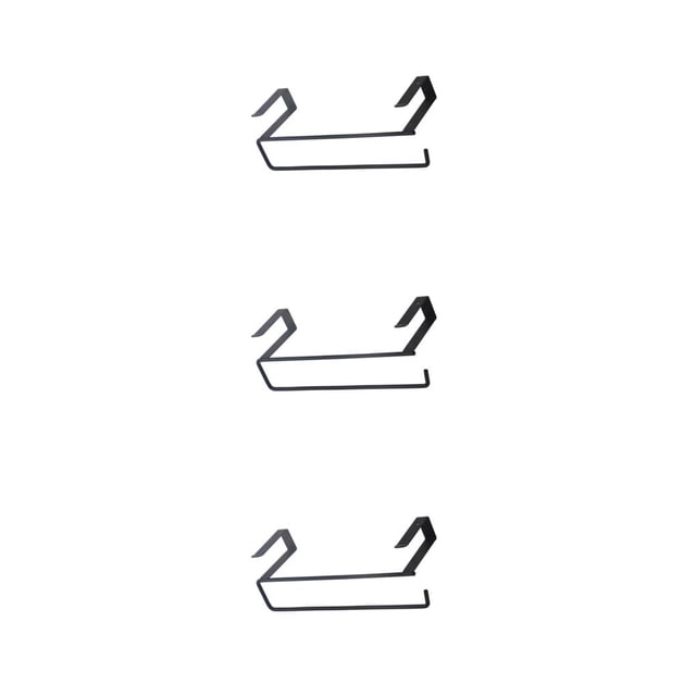 Advancent Soporte para rollo de papel, estante colgante de hierro, fácil de instalar, estante para toallas de superficie lisa, estantes de Type1 NO1