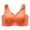 Orange, variant on Deals Clearance under 5.00 Lindreshi Womens Plus Size Clearance 5.00 Women's Seamless Lace Sports Bra Comfortable Breathable Base Top Underwear