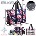 thumbnail image 3 of Nurse Bags for Work Nursing Bag Multiple Pockets Waterproof Organizing Zip Top Clinical Bag for Nursing Students Home Health, 3 of 6