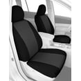 thumbnail image 2 of CalTrend Front Buckets EuroSport Seat Covers for 2002-2005 Chrysler PT Cruiser - CR147-08HB Light Grey Insert with Black Trim, 2 of 3