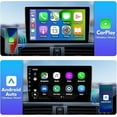 thumbnail image 4 of 2+32G 10.1-inch Android 12 Car Stereo for Toyota Tundra 2007-2013 & Sequoia 2008-2018 IPS Touchscreen Screen Car Radio with Carplay & Android Auto Support Bluetooth 5.4 & WiFi 6 Backup Camera GPS FM, 4 of 7